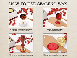 How to Make Wax Seal Stickers
