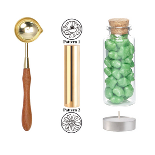 Custom Birthday Flowers Wax Seal Stamp