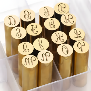 Custom Initial & Numbers Double-Sided Wax Seal Stamp