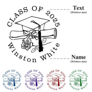 3 Styles Custom Graduation Cap Book Embosser