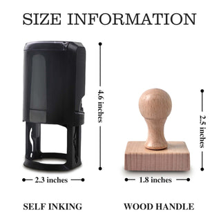 Custom Made Graduation Self Inking  Rubber Stamp