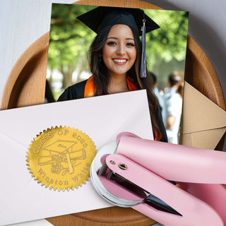 3 Styles Custom Graduation Cap Book Embosser