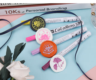 Sealing Wax Stamp Coloring Pen