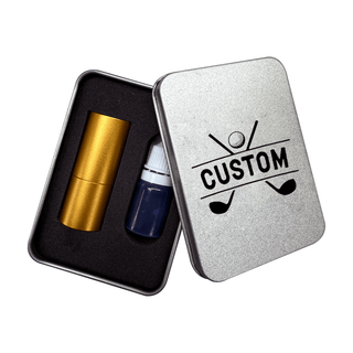 Custom Metal Golf Ball Stamp, Personalized Text and Logo Marker, Identification Tool for Ball Marking, Tournament Accessories Gift