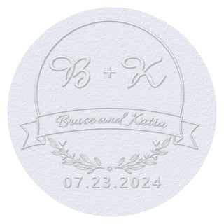Custom "Initials" Sweet Love  Wedding Embosser