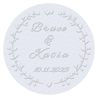 Custom "Name" Sweet Love  Wedding Embosser