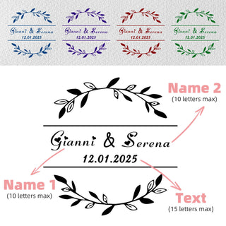 Grabador personalizado para invitaciones de boda modernas y económicas.