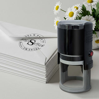 Personalized Self-Inking Custom Logo Rubber Stamp