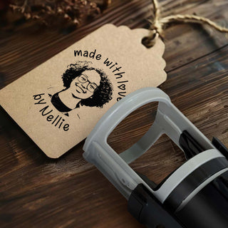 Personalized Self-Inking Custom Photo Rubber Stamp