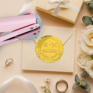 Custom "Initials" Sweet Love  Wedding Embosser
