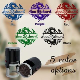 Personalized Self-Inking Custom Logo Rubber Stamp