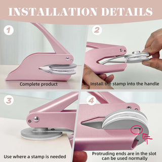 Custom "Initials" Sweet Love  Wedding Embosser
