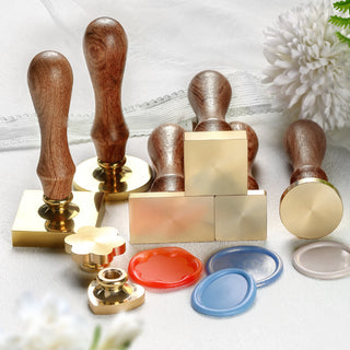 Blank Copper Head + Rosewood Handle — Single Seal
