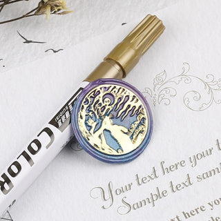 Sealing Wax Stamp Coloring Pen